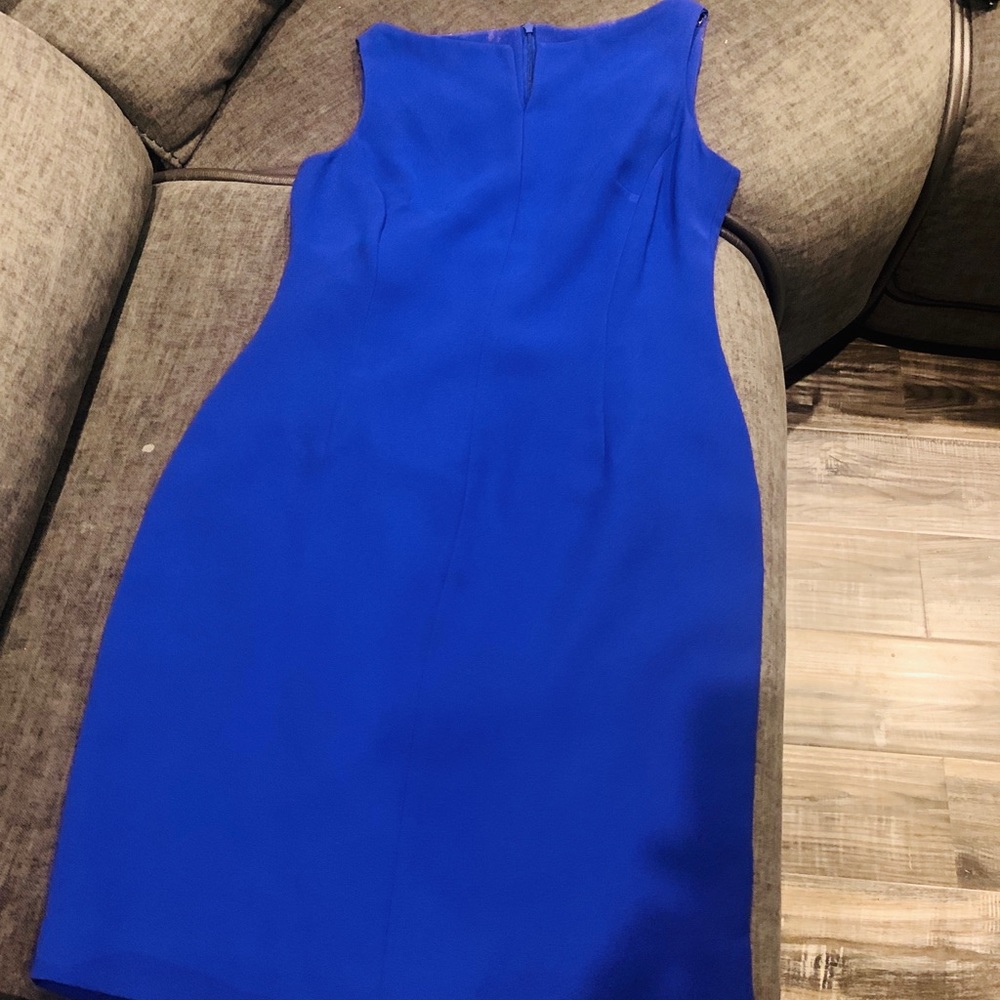 Blue dress